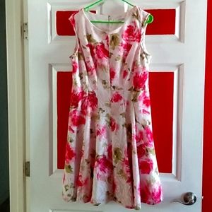 A beautiful spring colored dress